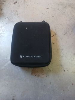 Altec Lansing Black Zip Carrying Case