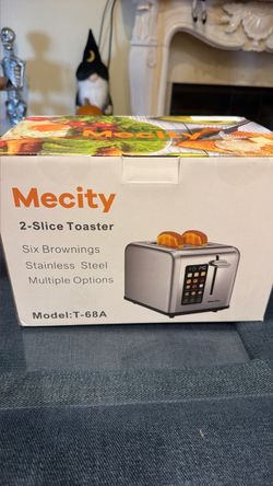 Mecity 2 slice toaster