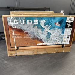 86 INCH LG UR8000 SMART 4k TVS AI THIN Q TV 3 MONTH WARNING FINANCING AVAILABLE 
