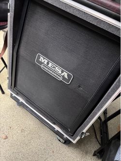 Mesa boogie 2x12 cab and case