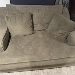 Soft Couch And Love Seat