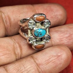 Sterling Silver Ring , Sz 4.5