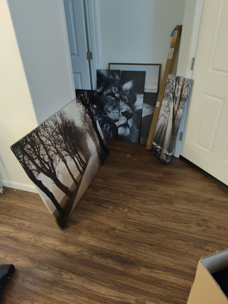 3 Framed Art $30 OBO