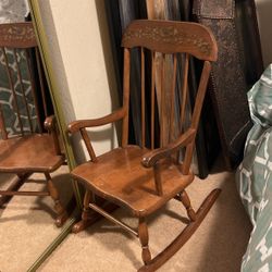 Toddlers Antique Rocking Chair $20 Obo