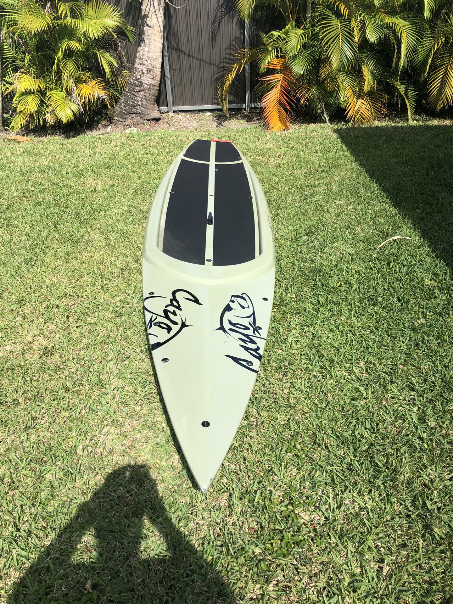 Paddle board - Cayo SUP 138 CUSTOM with paddle, anchor, and trailer hitch extender included!