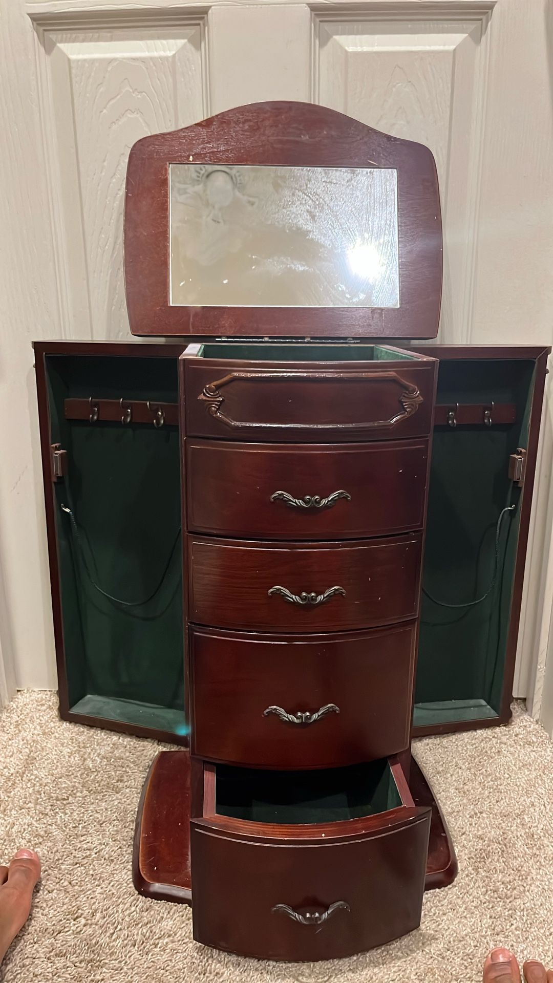 Antique Style Jewelry Box