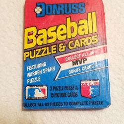 VINTAGE baseball sports cards mixed years! And Brands $5.00 each pack!! Buy 1Get 1Free! Limited time Only And Limited Amount!