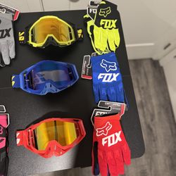 💥 Pro Racing Combo | Goggles & Gloves🔥😎