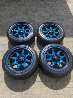 17” Ultra Motorsports Wheels & Tires 6x5.5 Custom