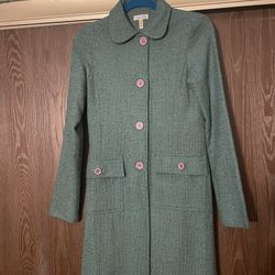 Small green  Women Coat