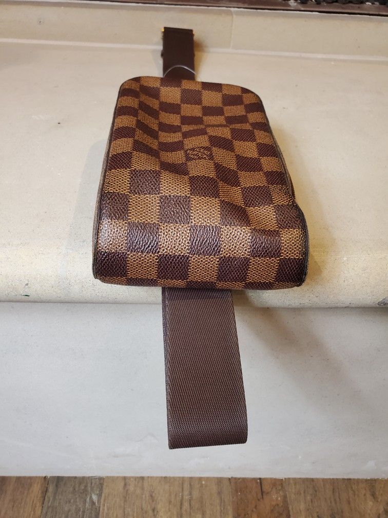 Louis Vuitton Damier Ebene Geronimo Waist Bag for Sale in