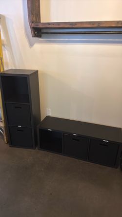 Storage cubby shelves