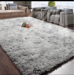 Luxurious Fluffy Shag RugUltra Soft, Plush,Fuzzy,Durable Modern Decor 6x9ft New