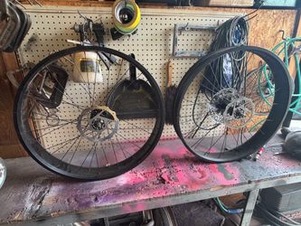 Custom 26”x4” rims