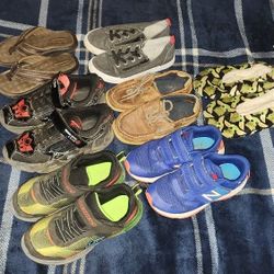7 Pairs Of Shoes (For 4-6yr Old Boys)