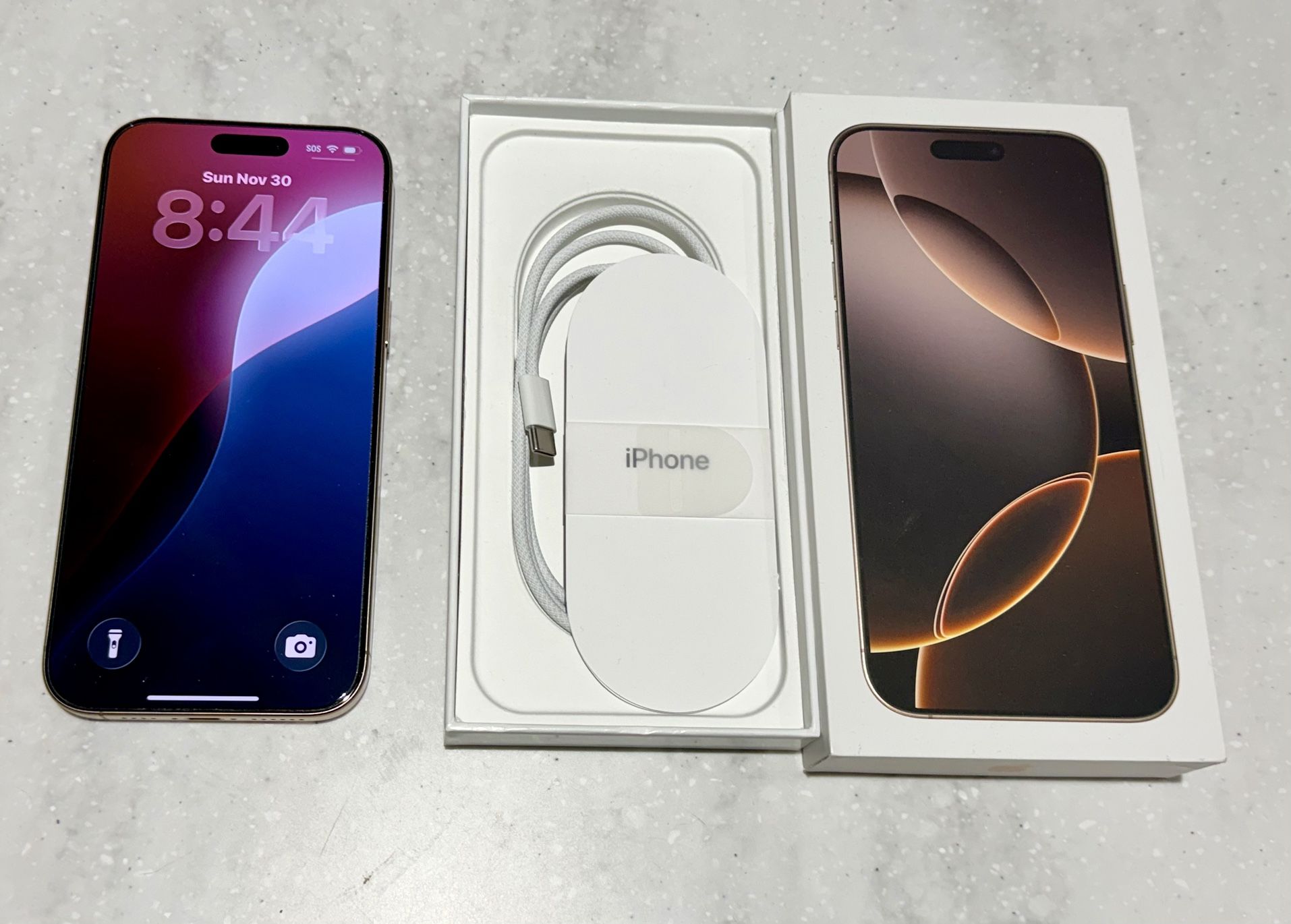 iPhone 16 Pro Max 256 Gb Desert Titanium Unlocked 