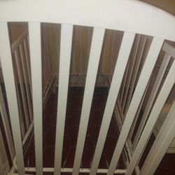 Crib,changing Table , ,and Dresser Oak  Excellent Condition Can Deliver Okc Area 30