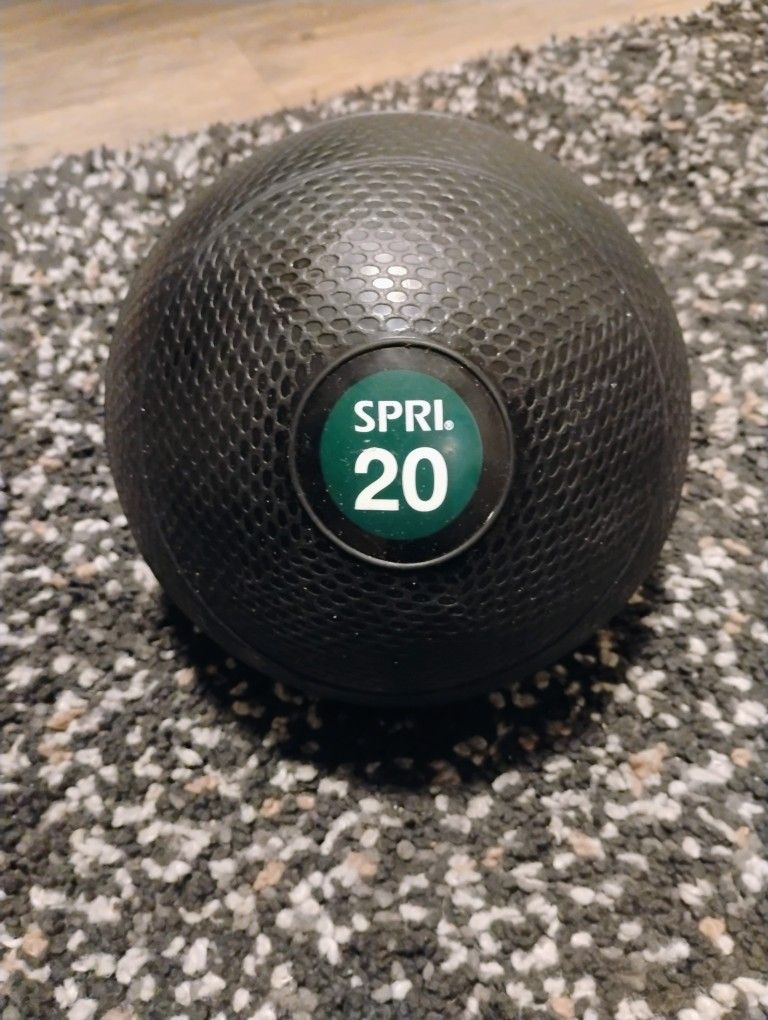 SPRI 20 lb Dead Weight Slam Ball