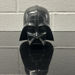 Disney Parks Darth Vader head Star Wars Plastic Cup Mug Light Saber Handle