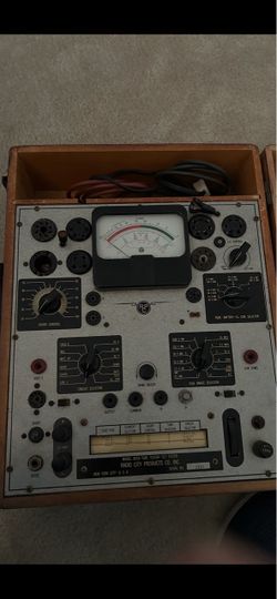 Radio city 805b tube tester