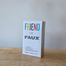 Friend or Faux Adult Party Card Game by Goliath — Brand New, Hilarious 18+ Game