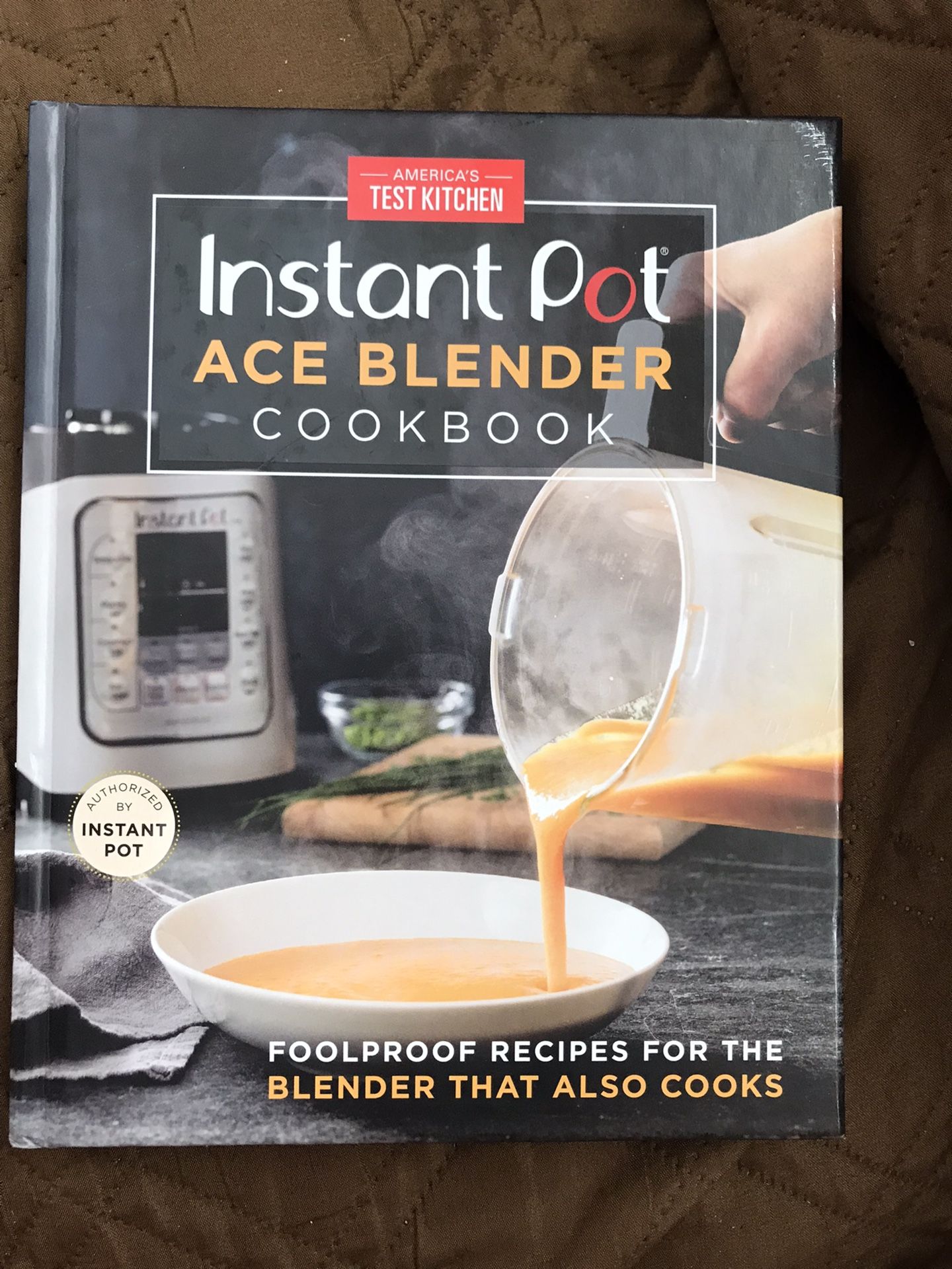 New Hardcover Book Instant Pot Ave Blender Cookbook