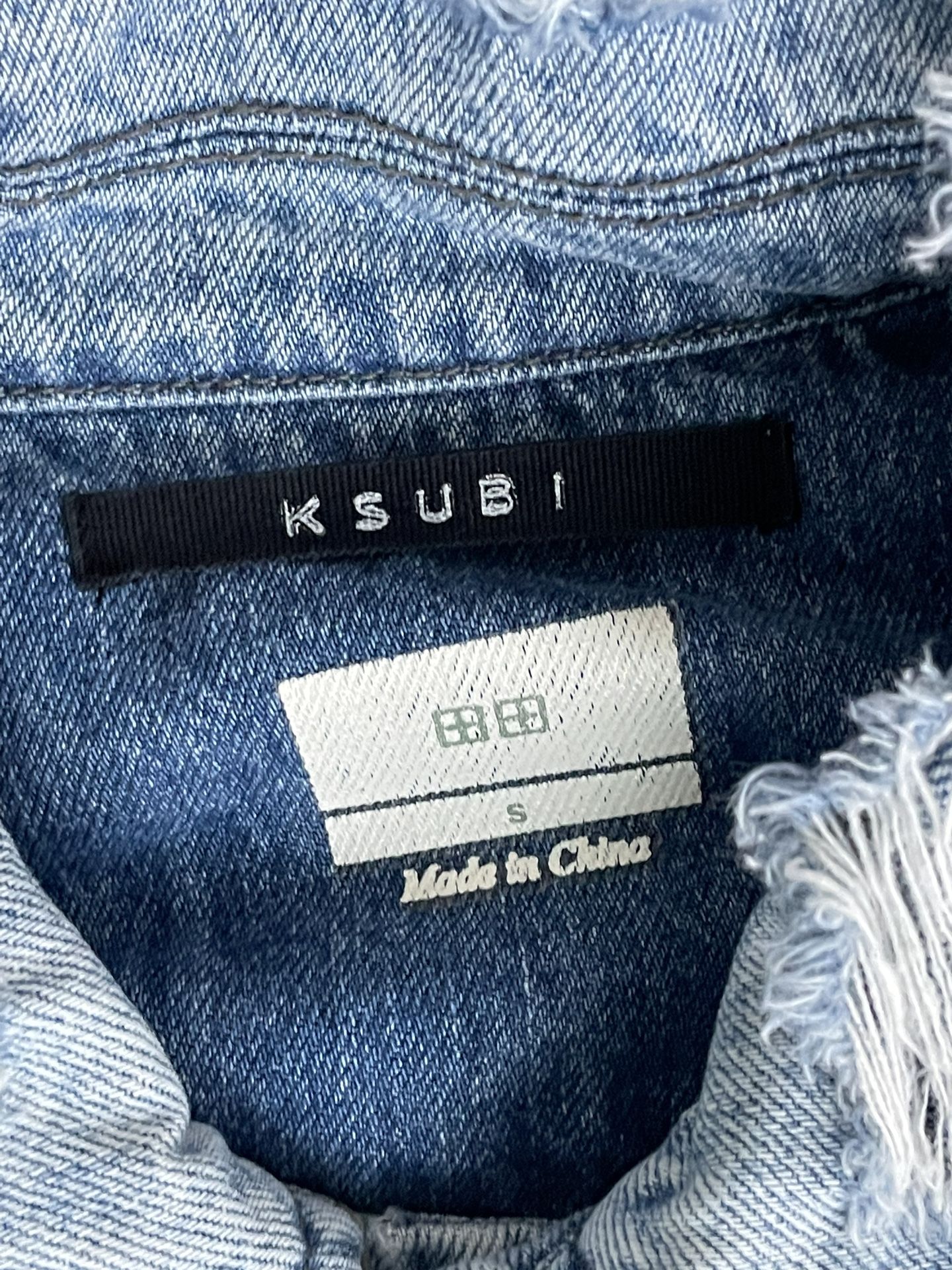 Ksubi Denim Jacket Sz S