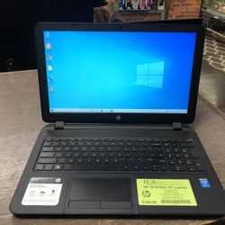 HP 15-F018DX Laptop 15.6” i3 8GB RAM 256GB SSD DVD-RW Webcam WiFi HDMI Windows 10
