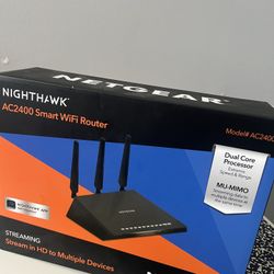 Nighthawk AC2400 Smart WiFi Router