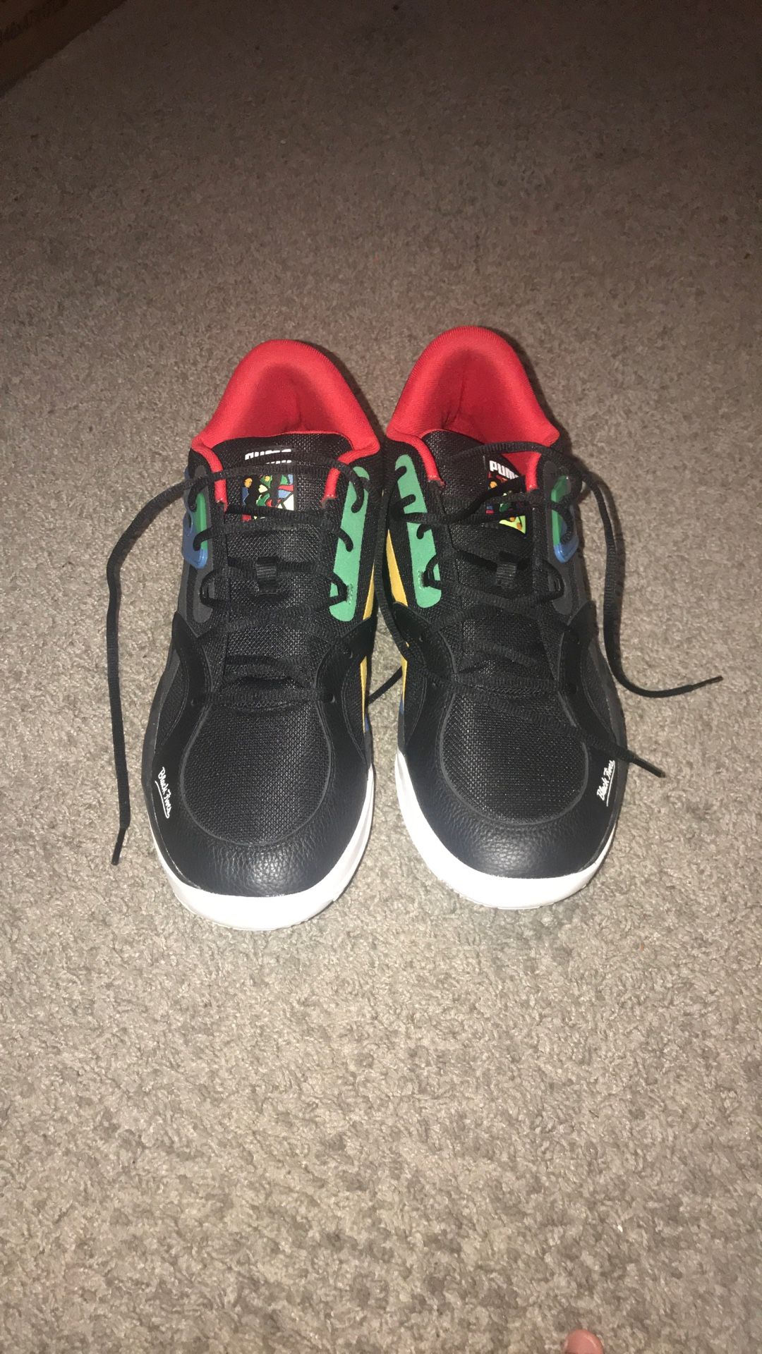 TRC Blaze Court Black Fives Basketball Shoes
