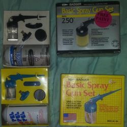 Vintage Air Brush Sets