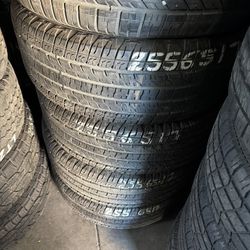 255/65/17 Goodyear Set Of Used Tires