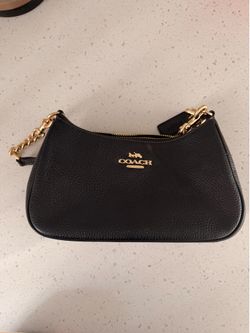 Black coach bag