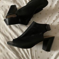 Zapatillas De Mujer De Tacón Sz 10,woman Heels 👠 