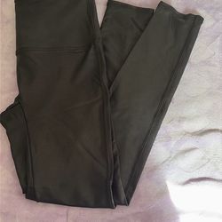 Faux Leather Shaping Leggings