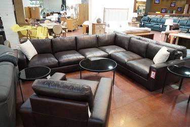 Leather Sectional — Bernhardt