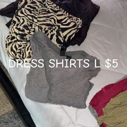 Women’s Dress Shirts L