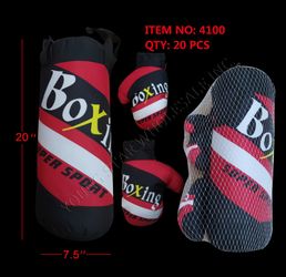 Puching Bag With Glove 20”