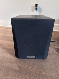 Polk audio speakers and Kenwood sub