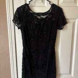 Black Lace Dress