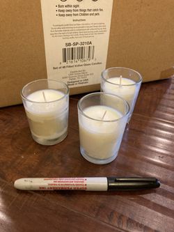Votive candles - Glass