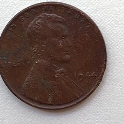 1944 No Mint Mark Penny