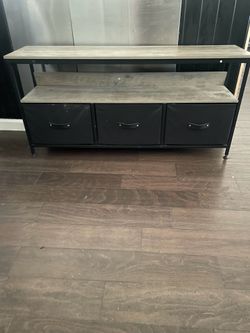 Tv stand with drawers