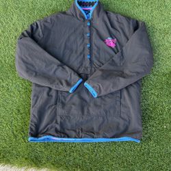 Large Chubbies Jacket With Zipper Pockets (inside And Outside)