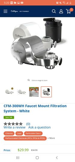 Culligan Faucet Mount System - Chrome🇺🇸🇺🇸🇺🇸
