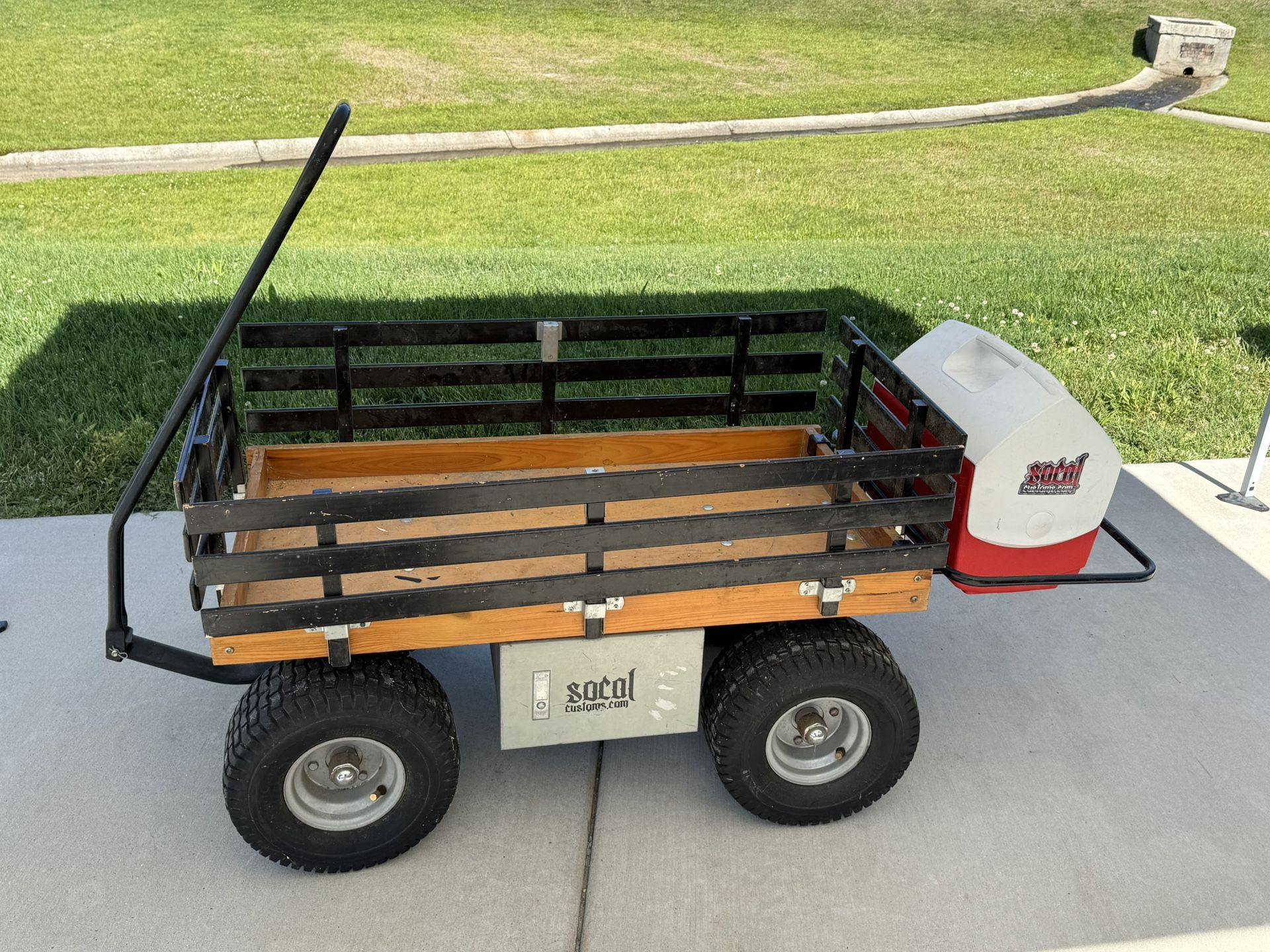 Monster Wagon With Cooler Rack