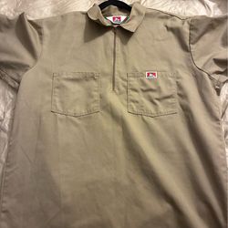 Davis Ben Davis short sleeve zip up