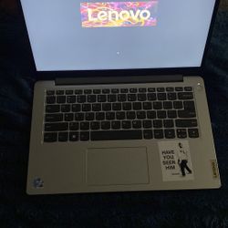 Lenovo Silver Laptop