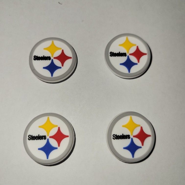 8 Set Pittsburgh Steelers Charms Crocs Jibbitz