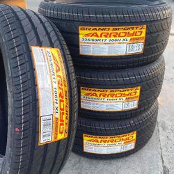 235/60R17 Arroyo New Tires mount and tires Llantera Llantas Nuevas